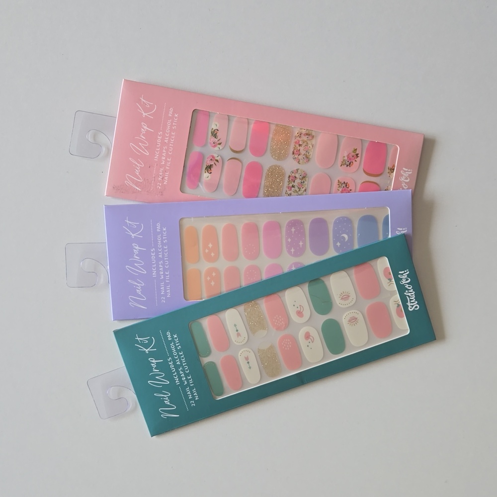 Studio Oh! - 3 Nail Wrap Kit Bundle